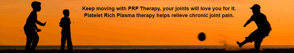 Keep moving with prp therapy, your joins will love you for it. Platelet Rich Plasma therapy helps relieve chronic joint pain.